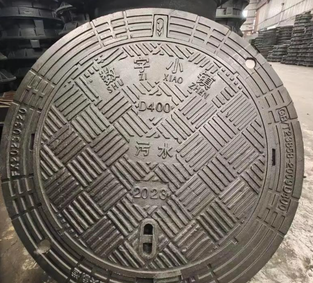 吉水球墨铸铁防沉降井盖展示